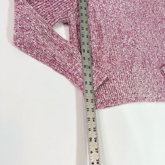 Free People Pullover Sweater Women's Medium Linen Blend Crew Neck Raglan Sleeve - Picture 4 of 10